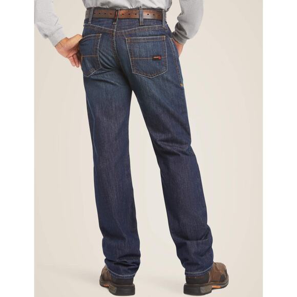 Ariat Other - Ariat Jeans Men 34x32  Blue FR Cat 2 2112 M3 Loose Denim Western Work